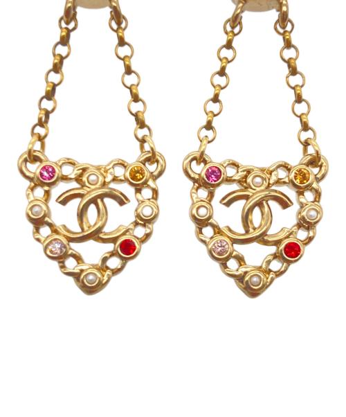 CHANEL（シャネル）CHANEL (シャネル) ハートモチーフピアスの古着・服飾アイテム