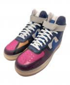 NIKEナイキ）の古着「AIR FORCE1 HIGH」｜ネイビー×ピンク