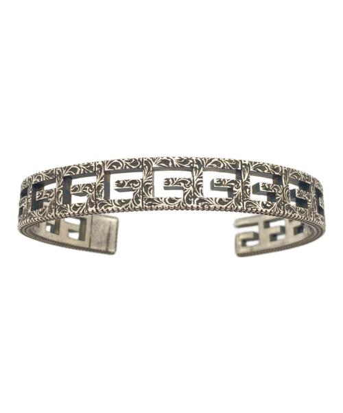 GUCCI（グッチ）GUCCI (グッチ) シルバーバングル シルバーの古着・服飾アイテム