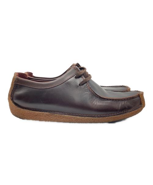 CLARKS（クラークス）CLARKS (クラークス) レザーシューズ ブラウン サイズ:26.5cmの古着・服飾アイテム