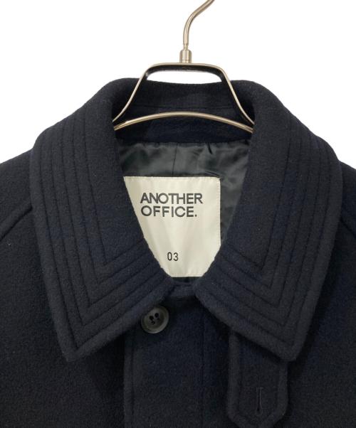 ANOTHER OFFICE（アナザーオフィス）ANOTHER OFFICE (アナザーオフィス) バルマカーンコート ダークネイビー サイズ:3の古着・服飾アイテム