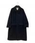 ANOTHER OFFICE（アナザーオフィス）の古着「バルマカーンコート」｜ダークネイビー