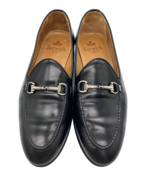 berwick（バーウィック）berwick (バーウィック) ローファー ブラック サイズ:43の古着・服飾アイテム