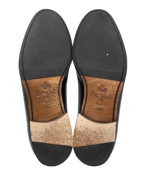 berwick（バーウィック）berwick (バーウィック) ローファー ブラック サイズ:43の古着・服飾アイテム