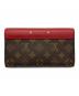 LOUIS VUITTON (ルイ ヴィトン) ポルトフォイユ・パラス ブラウン：25000円
