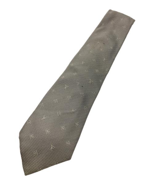 LOUIS VUITTON（ルイ ヴィトン）LOUIS VUITTON (ルイ ヴィトン) シルクネクタイ グレー サイズ:-の古着・服飾アイテム