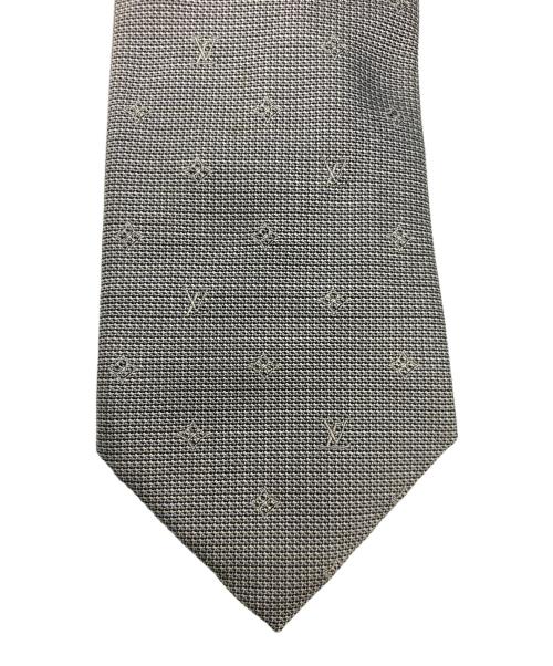 LOUIS VUITTON（ルイ ヴィトン）LOUIS VUITTON (ルイ ヴィトン) シルクネクタイ グレー サイズ:-の古着・服飾アイテム