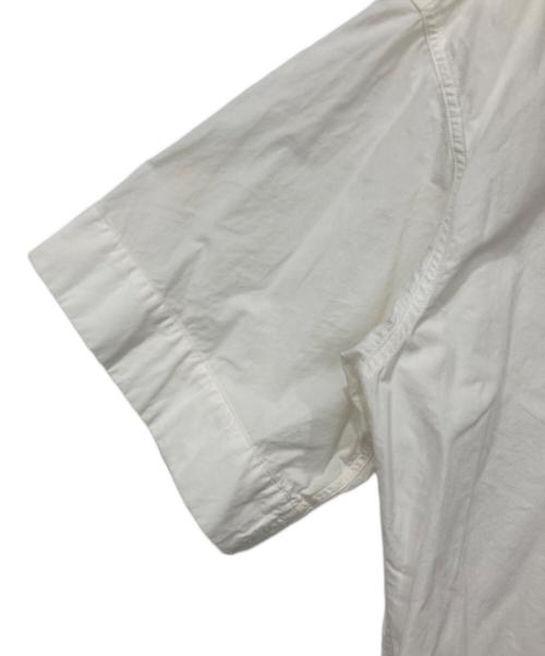 DANTON（ダントン）DANTON (ダントン) 半袖プルオーバー シャツワンピース ホワイト サイズ:SIZE 36の古着・服飾アイテム