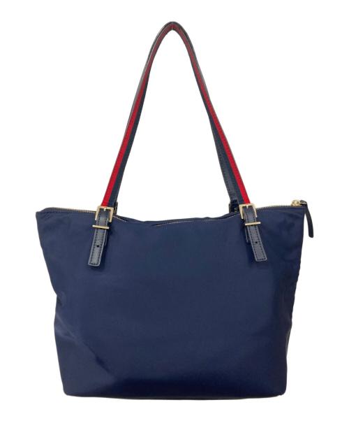 Kate Spade（ケイトスペード）Kate Spade (ケイトスペード) トートバッグ ネイビー×レッドの古着・服飾アイテム