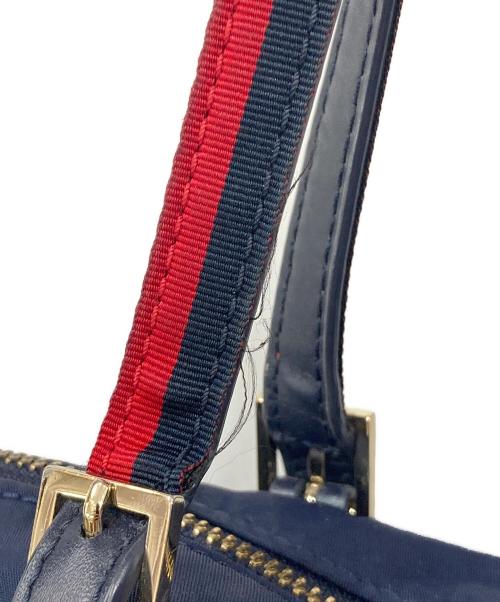 Kate Spade（ケイトスペード）Kate Spade (ケイトスペード) トートバッグ ネイビー×レッドの古着・服飾アイテム