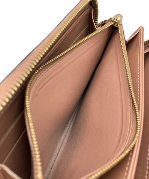 LOUIS VUITTON（ルイ ヴィトン）LOUIS VUITTON (ルイ ヴィトン) ジッピーウォレット ローズヴェルール ブラウンの古着・服飾アイテム