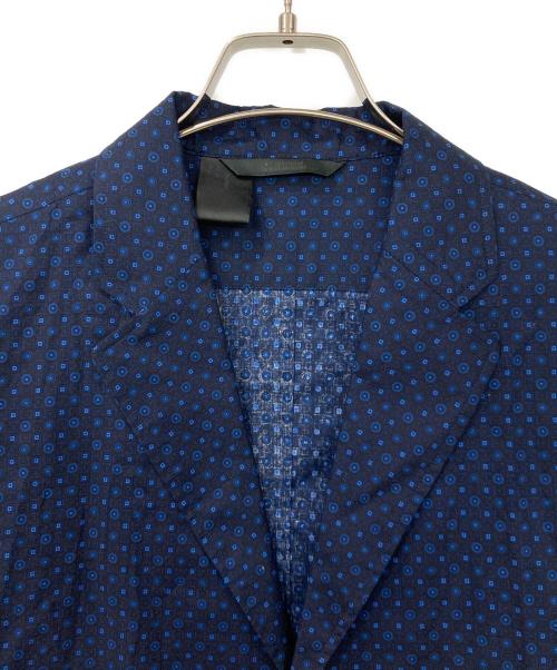 N.HOOLYWOOD（エヌ ハリウッド）N.HOOLYWOOD (エヌ ハリウッド) シャツジャケット ブルー×ネイビー サイズ:Mの古着・服飾アイテム