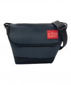 Manhattan Portageマンハッタンポーテージ）の古着「メッセンジャーバッグ」｜ネイビー×ブラック