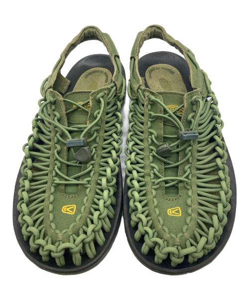 KEEN（キーン）KEEN (キーン) サンダル グリーン サイズ:27.5cmの古着・服飾アイテム