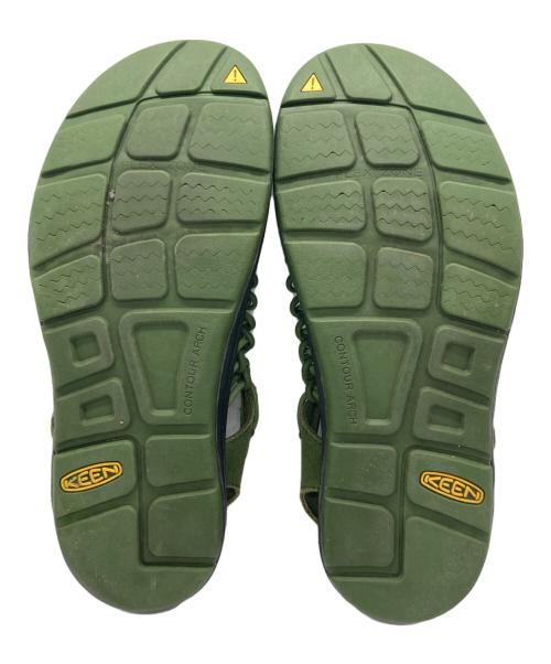 KEEN（キーン）KEEN (キーン) サンダル グリーン サイズ:27.5cmの古着・服飾アイテム