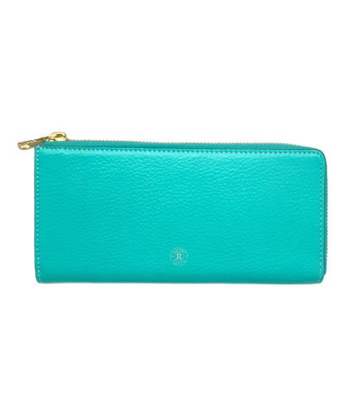 russet（ラシット）russet (ラシット) L字ファスナー財布 ターコイズブルーの古着・服飾アイテム