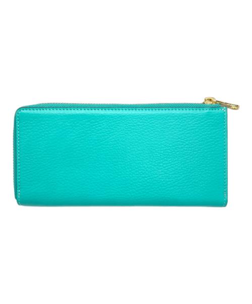 russet（ラシット）russet (ラシット) L字ファスナー財布 ターコイズブルーの古着・服飾アイテム