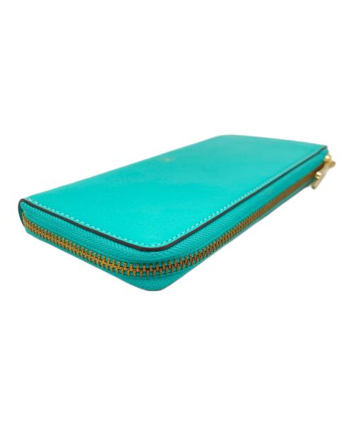 russet（ラシット）russet (ラシット) L字ファスナー財布 ターコイズブルーの古着・服飾アイテム