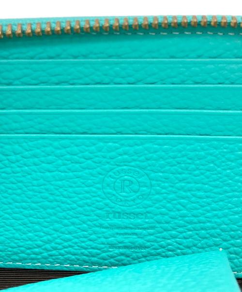 russet（ラシット）russet (ラシット) L字ファスナー財布 ターコイズブルーの古着・服飾アイテム