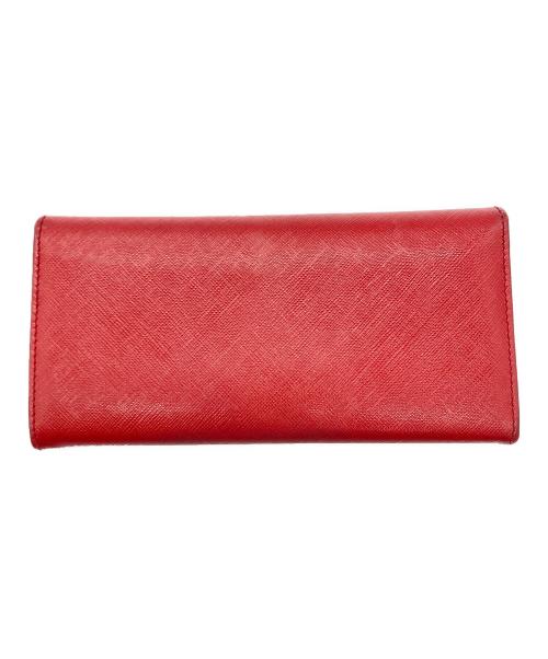 Salvatore Ferragamo（サルヴァトーレ フェラガモ）Salvatore Ferragamo (サルヴァトーレ フェラガモ) 長財布 レッドの古着・服飾アイテム