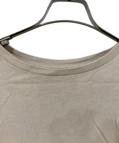 THE NORTHFACE PURPLELABEL（ザ・ノースフェイス パープルレーベル）THE NORTHFACE PURPLELABEL (ザ・ノースフェイス パープルレーベル) 5.5oz H/S Crew Neck Dress ベージュ×グリーン サイズ:Mサイズの古着・服飾アイテム