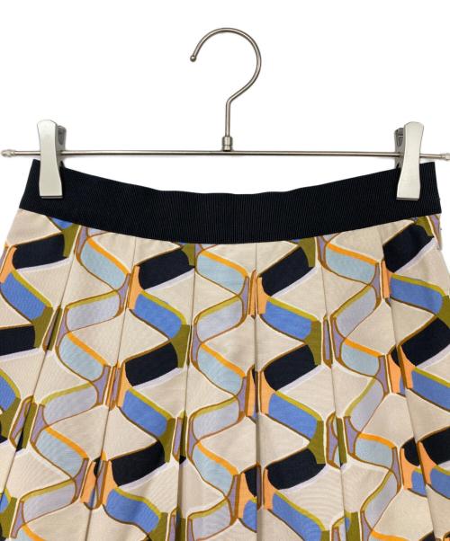 ANAYI（アナイ）ANAYI (アナイ) イージースカート ピンク×ブラック サイズ:36 未使用品の古着・服飾アイテム