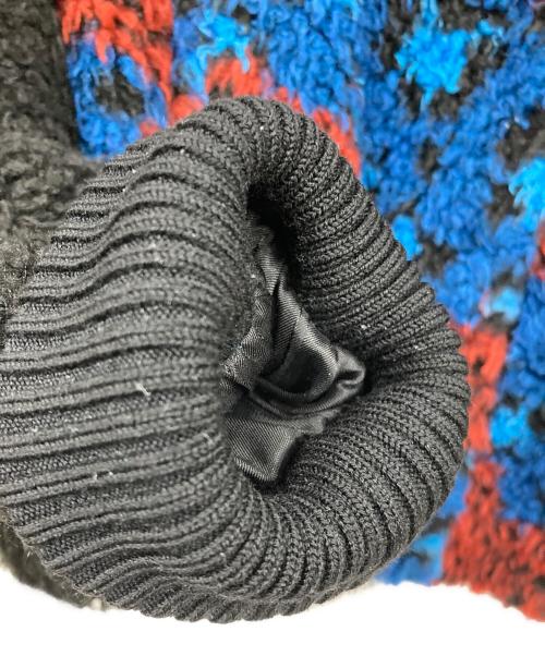 KENZO x H&M（ケンゾー エイチアンドエム）KENZO x H&M (ケンゾー エイチアンドエム) ボアジャケット レッド×ブラック サイズ:Mサイズの古着・服飾アイテム