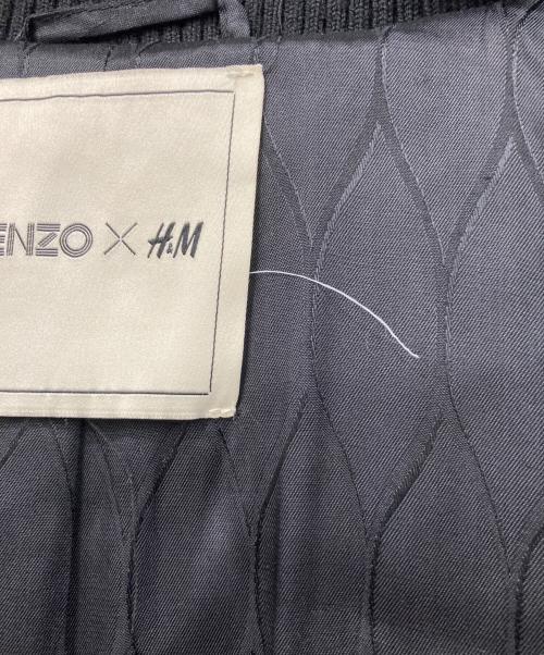 KENZO x H&M（ケンゾー エイチアンドエム）KENZO x H&M (ケンゾー エイチアンドエム) ボアジャケット レッド×ブラック サイズ:Mサイズの古着・服飾アイテム