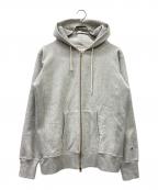 Championチャンピオン）の古着「ジップパーカー」｜グレー