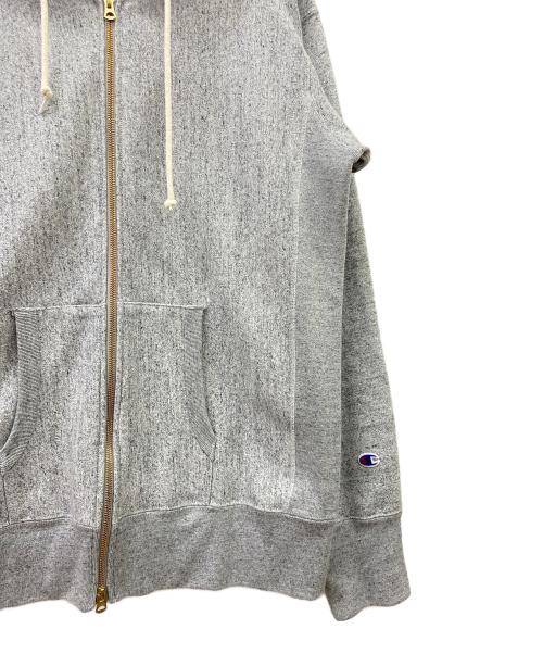 Champion（チャンピオン）Champion (チャンピオン) ジップパーカー グレー サイズ:XXLの古着・服飾アイテム