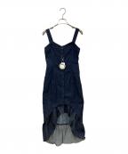 AND MARYアンドマリー）の古着「デニムワンピース」｜インディゴ