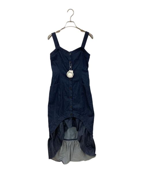 AND MARY（アンドマリー）AND MARY (アンドマリー) デニムワンピース インディゴ サイズ:F 未使用品の古着・服飾アイテム