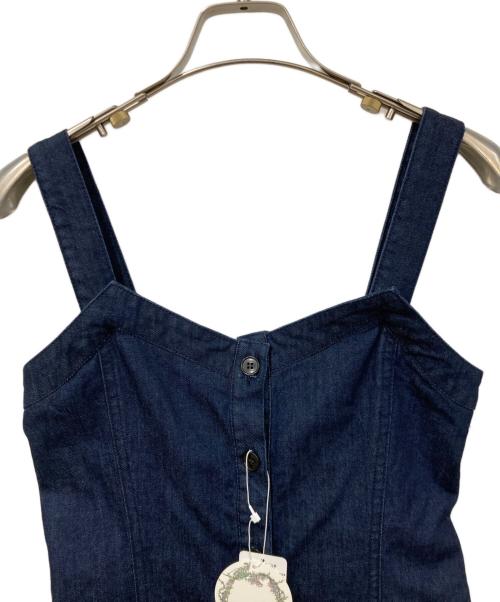 AND MARY（アンドマリー）AND MARY (アンドマリー) デニムワンピース インディゴ サイズ:F 未使用品の古着・服飾アイテム