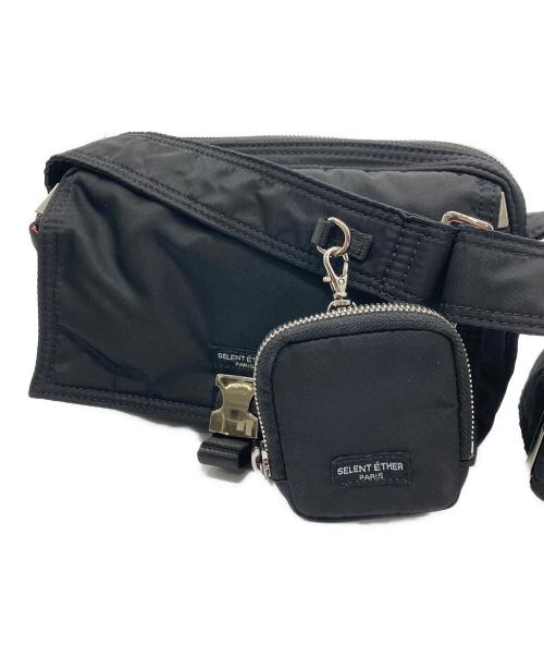 SELENT ETHER（セレーンエテール）SELENT ETHER (セレーンエテール) ショルダーバッグ ブラックの古着・服飾アイテム