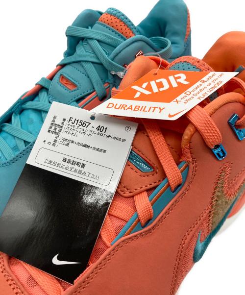 NIKE（ナイキ）NIKE (ナイキ) バスケットボールシューズ サーモンピンク サイズ:28.5cm 未使用品の古着・服飾アイテム