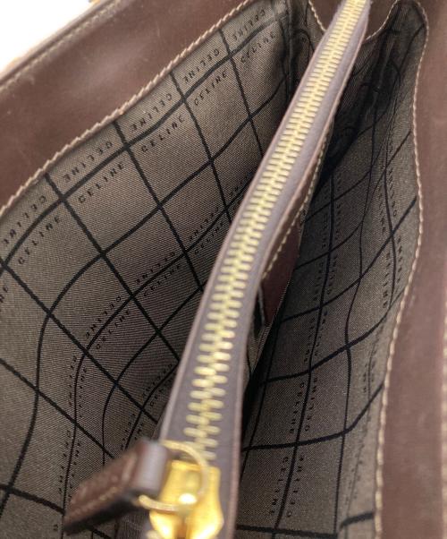 CELINE（セリーヌ）CELINE (セリーヌ) ハンドバッグ ブラウンの古着・服飾アイテム