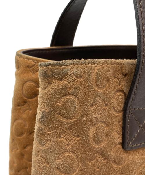 CELINE（セリーヌ）CELINE (セリーヌ) ハンドバッグ ブラウンの古着・服飾アイテム