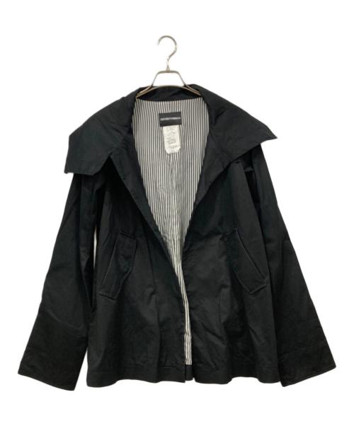 EMPORIO ARMANI（エンポリオ アルマーニ）EMPORIO ARMANI (エンポリオ アルマーニ) コート ブラック サイズ:SIZE 38の古着・服飾アイテム