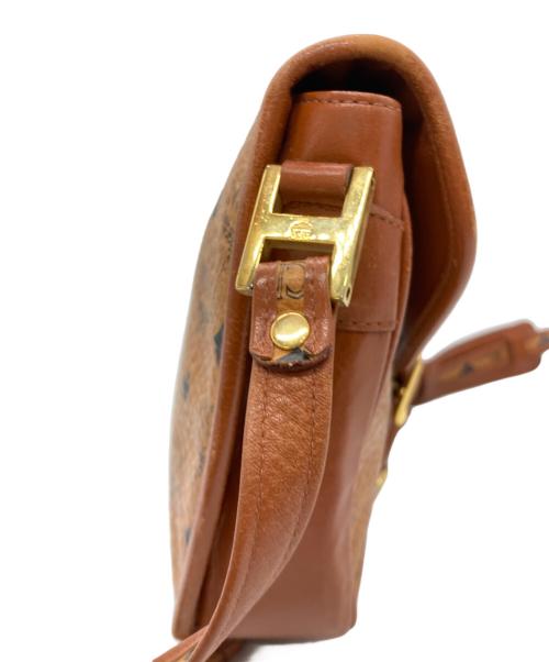 MCM（エムシーエム）MCM (エムシーエム) ショルダーバッグ ブラウンの古着・服飾アイテム