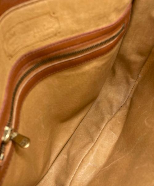 MCM（エムシーエム）MCM (エムシーエム) ショルダーバッグ ブラウンの古着・服飾アイテム