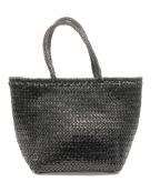 DRAGONドラゴン）の古着「編み込みバッグ」｜ブラック