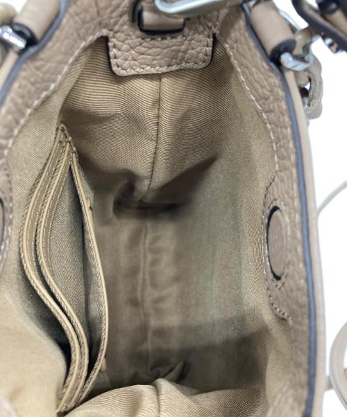 GIANNI CHIARINI（ジャンニ キアリーニ）GIANNI CHIARINI (ジャンニ キアリーニ) ショルダーポーチ ピンクベージュの古着・服飾アイテム