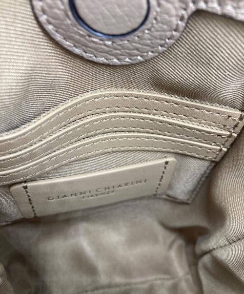 GIANNI CHIARINI（ジャンニ キアリーニ）GIANNI CHIARINI (ジャンニ キアリーニ) ショルダーポーチ ピンクベージュの古着・服飾アイテム