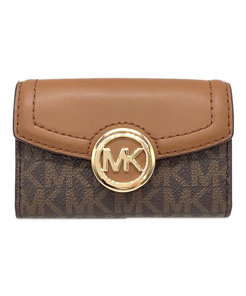 MICHAEL KORS（マイケル・コース）MICHAEL KORS (マイケル・コース) キーケース ブラウンの古着・服飾アイテム