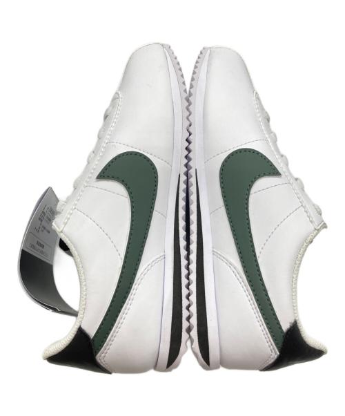 NIKE（ナイキ）NIKE (ナイキ) Cortez EasyOn ホワイト×グリーン サイズ:19.5 未使用品の古着・服飾アイテム