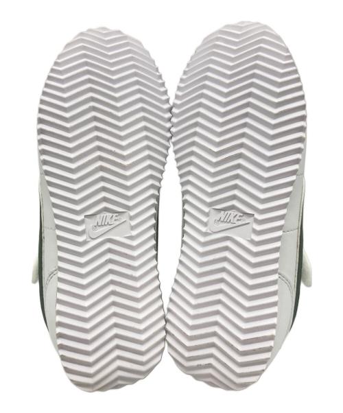 NIKE（ナイキ）NIKE (ナイキ) Cortez EasyOn ホワイト×グリーン サイズ:19.5 未使用品の古着・服飾アイテム