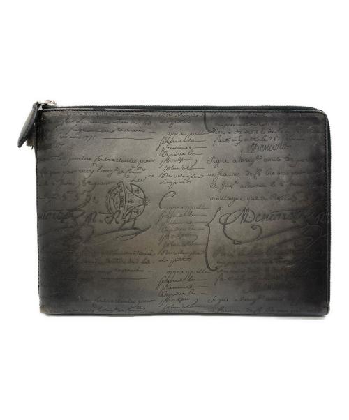 Berluti（ベルルッティ）Berluti (ベルルッティ) クラッチバッグ ダークブラウンの古着・服飾アイテム