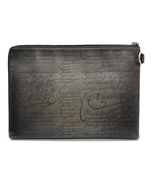 Berluti（ベルルッティ）Berluti (ベルルッティ) クラッチバッグ ダークブラウンの古着・服飾アイテム