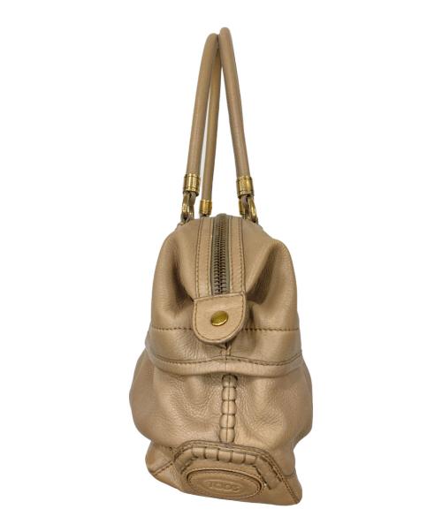 TOD'S（トッズ）TOD'S (トッズ) ハンドバッグ ブラウンの古着・服飾アイテム