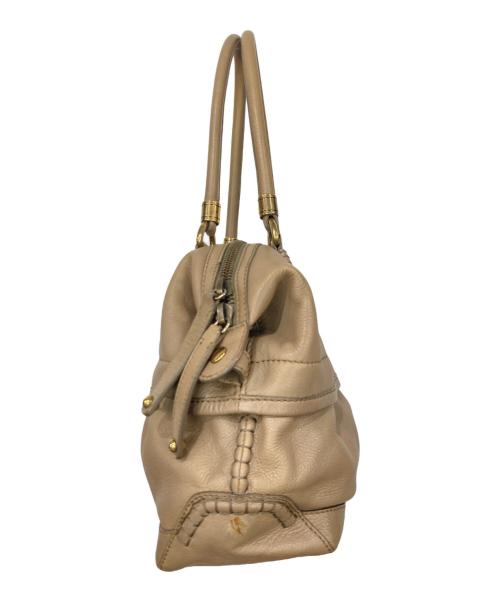 TOD'S（トッズ）TOD'S (トッズ) ハンドバッグ ブラウンの古着・服飾アイテム